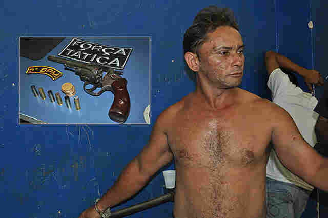 Ex-marido acusado de ameaçar mulher e atirar em PMs