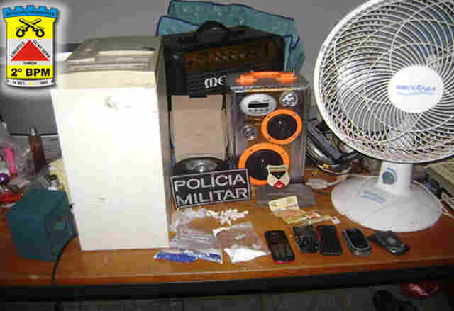 Ação conjunta da PM e Civil em acaba com mais uma boca de fumo