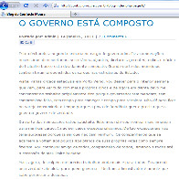 CONF&Uacute;CIO DESCUMPRE MAIS UM COMPROMISSO E NOMEIA 416 ASSESSORES EM DOIS DIAS