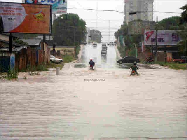 TEMPORAL EM PORTO VELHO EXPÕE SITUAÇÃO CRÍTICA DA CIDADE