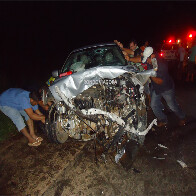 QUATRO MORREM EM GRAVE ACIDENTE NA NOITE DESTE DOMINGO NA BR-364