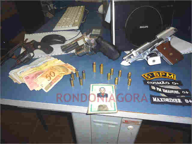 PM prende homem acusado de alugar armas para crimes em Porto Velho