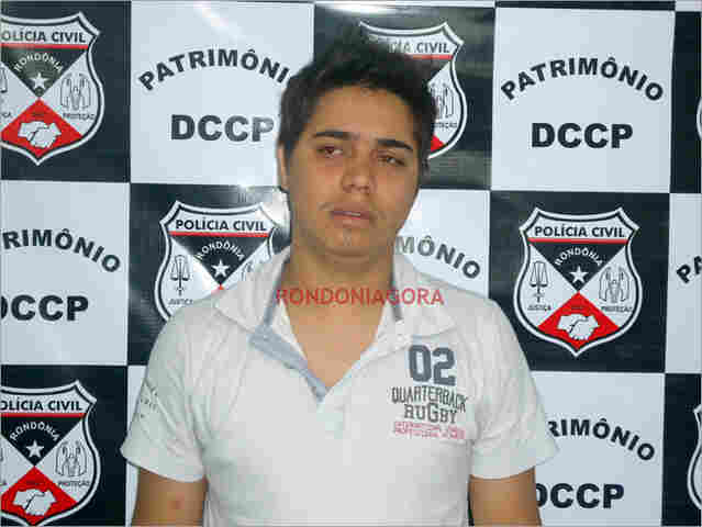 Bandido flagrado por câmera de segurança já está em casa -Fotos