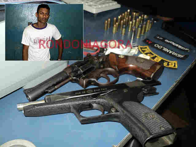 Dois são presos com armas e um deles confirma ter matado jovem em março