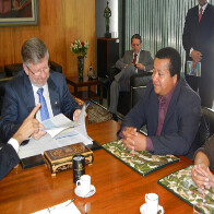 Presidente da Câmara recebe entidades e é pressionado a colocar PL das 30 horas em pauta