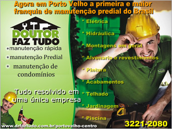 Franqueada chega a Porto Velho como solução dos problemas de manutenção predial e residencial