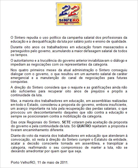 Sindicato dos Trabalhadores na Educação