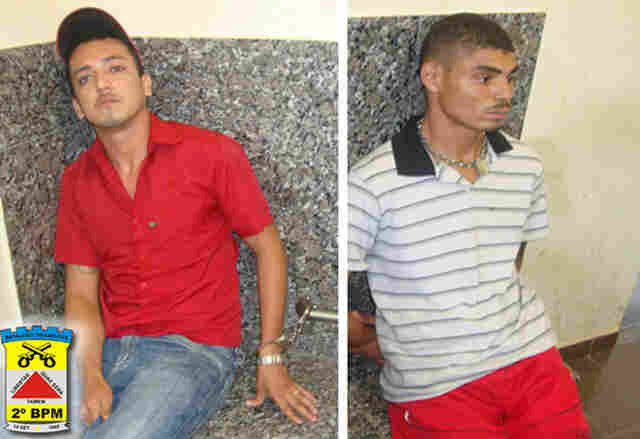 PM prende dois perigosos fugitivos e assaltantes transportando droga