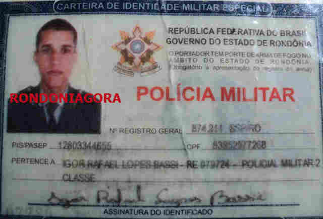 PM MORRE APÓS ATIRAR NA PRÓPRIA CABEÇA EM CANDEIAS DO JAMARY