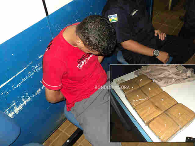 MENOR É PRESO COM 4 QUILOS DE COCAÍNA NO AEROPORTO DA CAPITAL