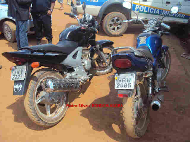 PM prende menor e recupera duas motos roubadas