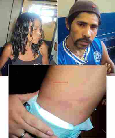 Casal preso por maus tratos aos 7 filhos