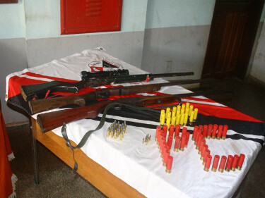 Polícia encontra armas na fazenda de ex-vice-prefeito de Vilhena