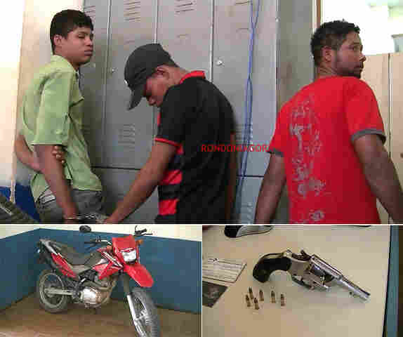 TRÊS SÃO PRESOS APÓS CERCO EM BORRACHARIA NA CAPITAL; Fotos e vídeo