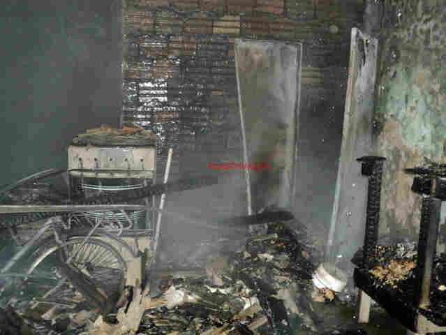 Incêndio destrói apartamentos em vila na Capital