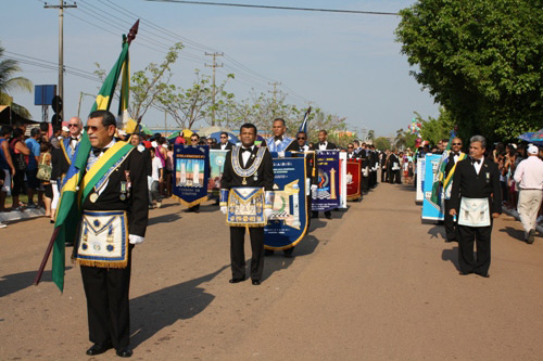 Maçonaria leva história da independência para o desfile de 7 de Setembro