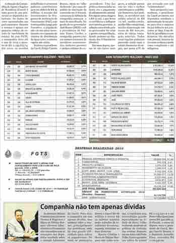 Até 2019, Caerd está endividada mas presidente promete milagre