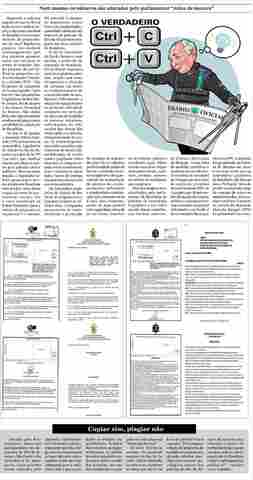SEM PUDOR ALGUM, LEBRÃO ROUBA PROJETOS NA ÍNTEGRA
