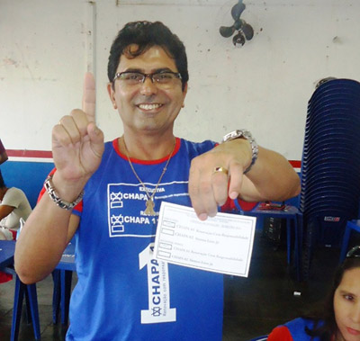 Chapa 2 tenta melar a eleição do Sintero
