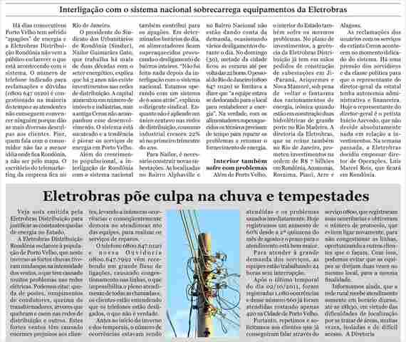 Sem investimento nas redes, Capital terá novos apagões