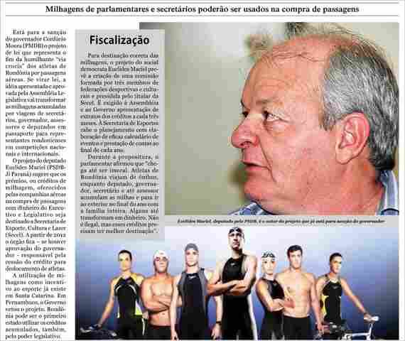 FIM DA PEREGRINAÇÃO DE ATLETAS ESTÁ NAS MÃOS DO GOVERNADOR