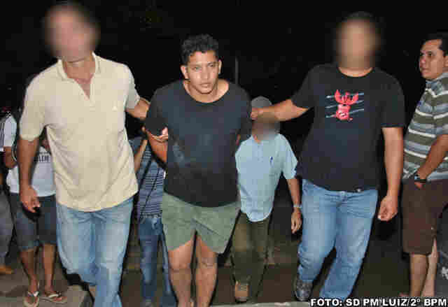 Preso envolvido que fugiu de perseguição após roubo