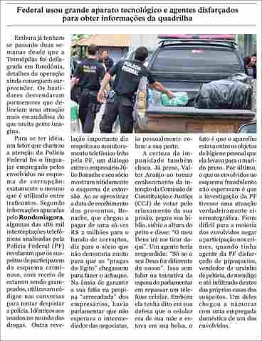 Bastidores da Termópilas: agente namorou doméstica