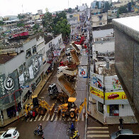 Internautas divulgam imagens do caos na Avenida 7 de &#83;etembro; Confira