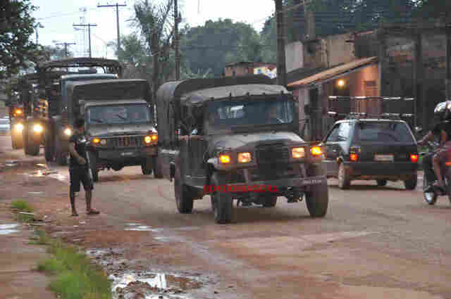 CRIMINALIDADE REDUZ 70% NA CAPITAL APÓS AÇÃO DO EXÉRCITO E FORÇA NACIONAL