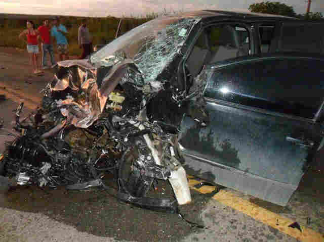 Grave acidente em Vilhena deixa três feridos