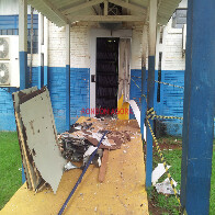 BANDO EXPLODE PAREDE DA SEFIN E ROUBA DOIS COFRES EM PORTO VELHO