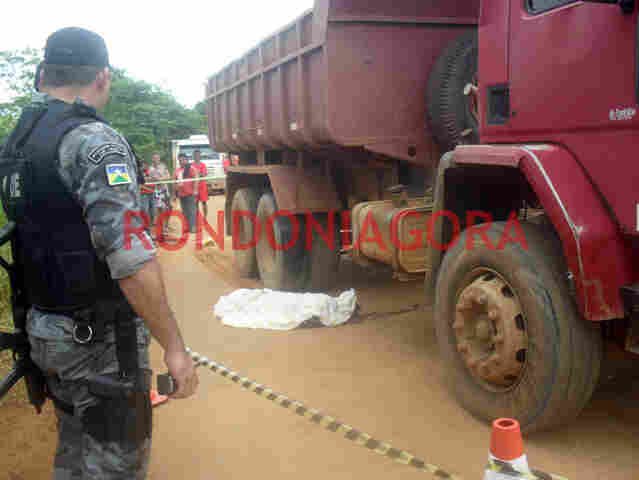 MULHER MORRE ESMAGADA POR CAÇAMBA EM PORTO VELHO