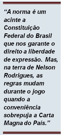 A política, o humor e o cerceamento - Por Ivonete Gomes