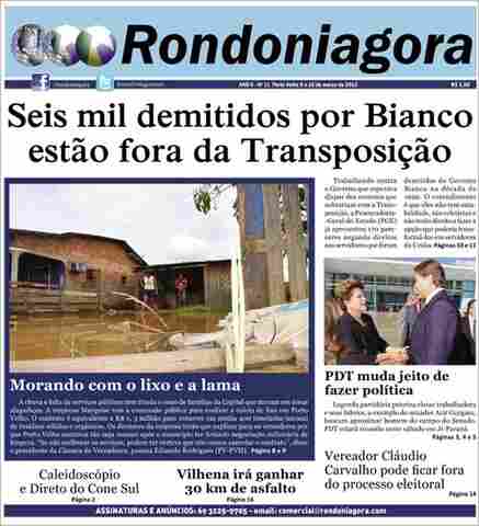 SEIS MIL DEMITIDOS POR BIANCO ESTÃO FORA DA TRANSPOSIÇÃO