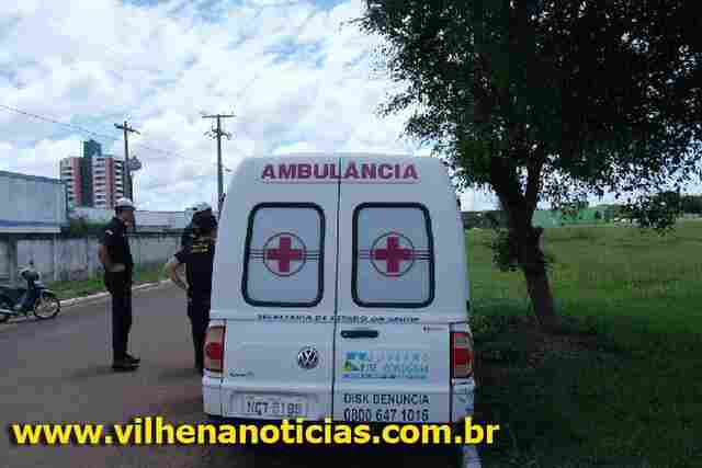 Casal fazia sexo dentro de ambulância em Vilhena