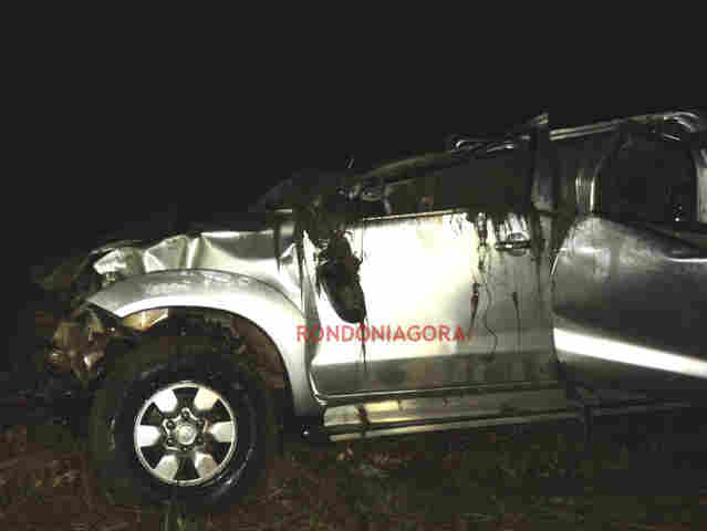 CAPOTAMENTO NA BR-319 MATA UM EM PORTO VELHO