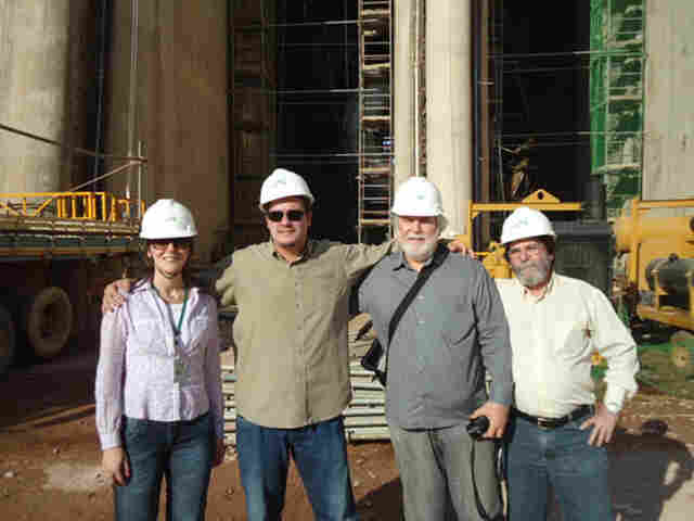 Representantes dos ministérios de minas e energia e planejamento conferem andamento da UHE Jirau