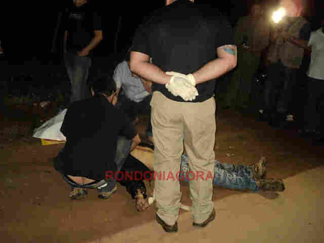 Homem morto a tiros na Capital; Foto