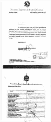 REQUERIMENTO EXIGINDO PROVIDÊNCIAS DA OAB CONTRA ADVOGADOS É ASSINADO POR 19 DEPUTADOS