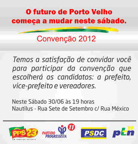 PPS convida população para convenção