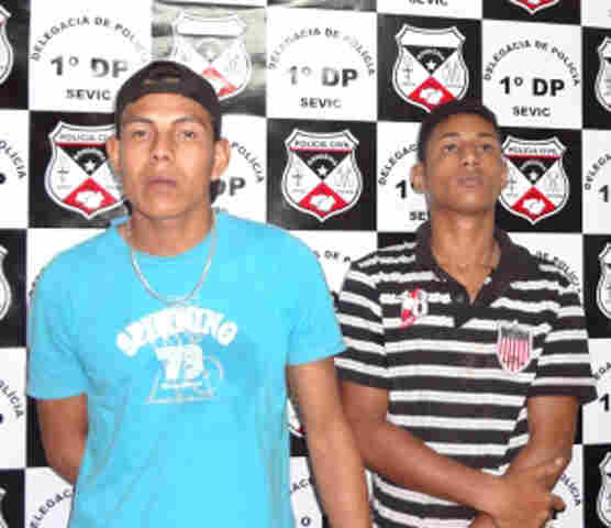 Presos suspeitos de roubo a turistas em Porto Velho