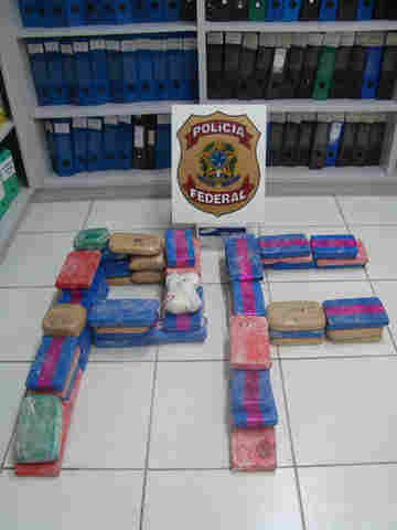 PF em Rondônia apreende mais de 60 kg de cocaína na Capital