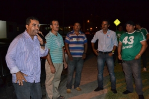 Lindomar Garçon pede votos em Nova Mutum e em Jacy Paraná