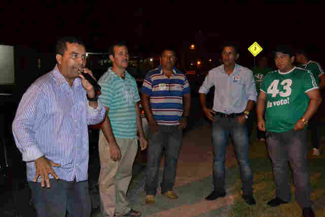 Lindomar Garçon pede votos em Nova Mutum e em Jacy Paraná
