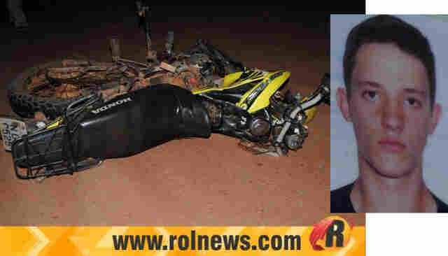 Acidente mata acadêmico da UNIR em Rolim de Moura
