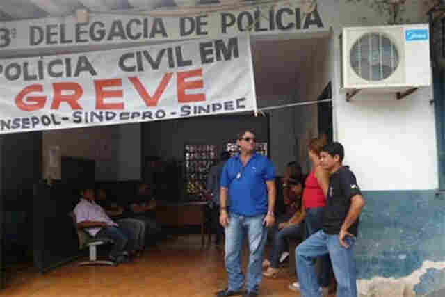 GOVERNO NÃO CONVERSA COM GREVISTAS DA POLÍCIA CIVIL
