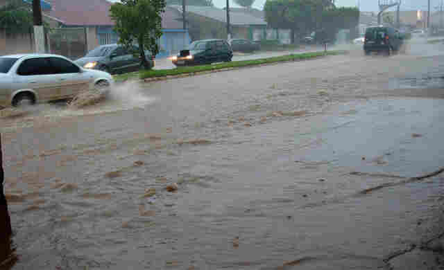 FORTE CHUVA ALAGA PORTO VELHO; Fotos