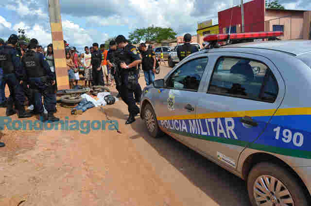 MENOR LEVA DOIS TIROS E É MORTO APÓS ASSALTO EM PORTO VELHO; Fotos