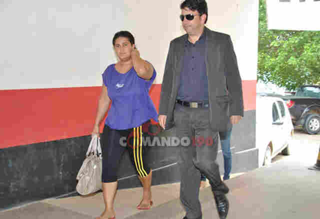 MULHER QUE MATOU MARIDO SARGENTO DA PM SE ENTREGA EM JI-PARANÁ