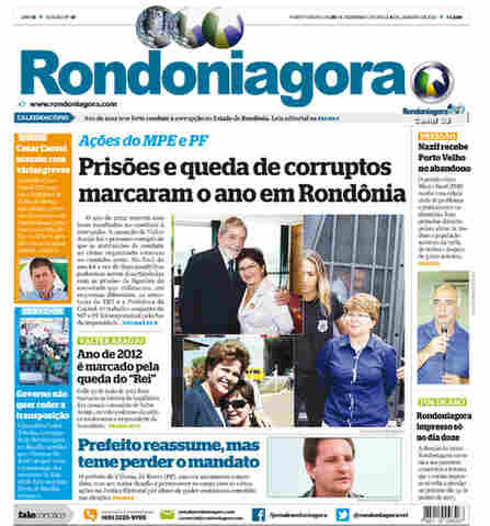 CONFIRA A ÍNTEGRA DA VERSÃO SEMANAL IMPRESSA DO RONDONIAGORA
